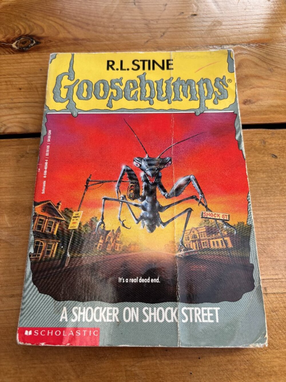 🪱3/12$ VTG '95 Goosebumps #35: A Shocker on Shock Street 🕸️